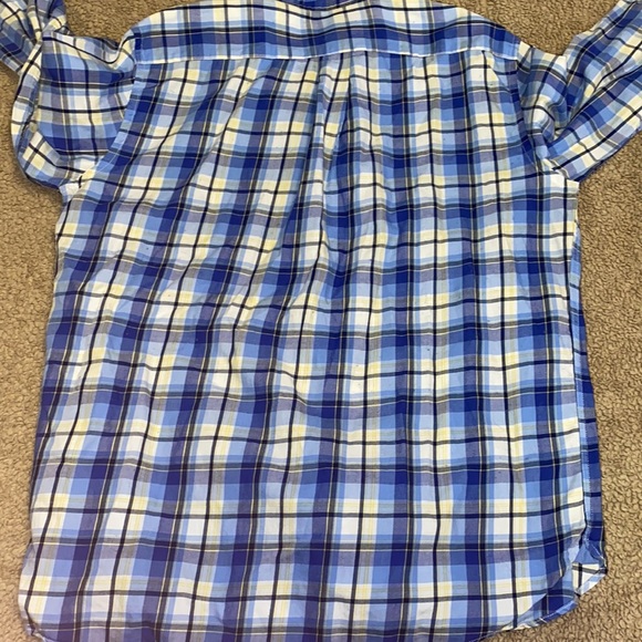 Men’s Chaps Cotton Button Down Shirt Large - Picture 2 of 2